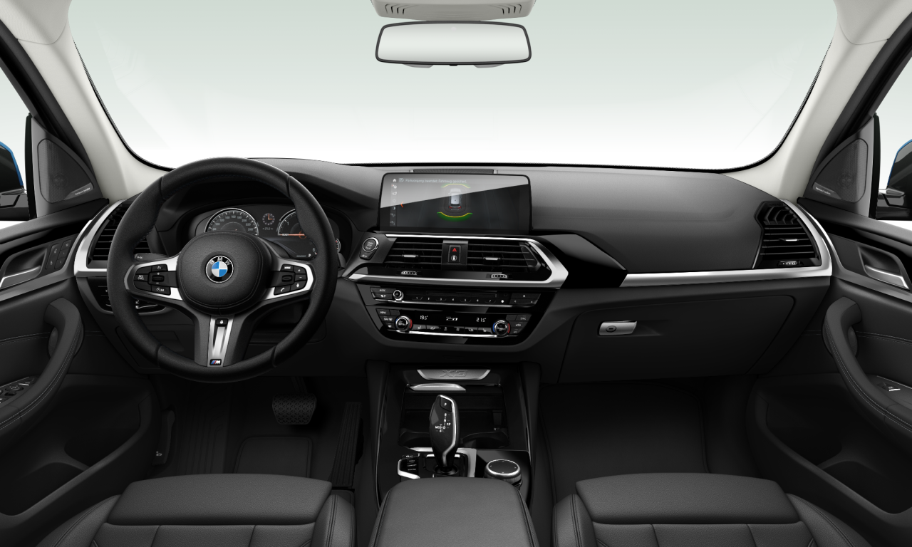 Interior of BMW X3 xDrive25d (G01), VIN WBATX51000LA93976