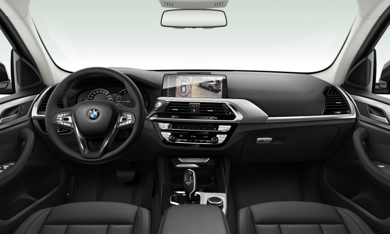 Interior of BMW X3 xDrive25d (G01), VIN WBATX55030NV09112