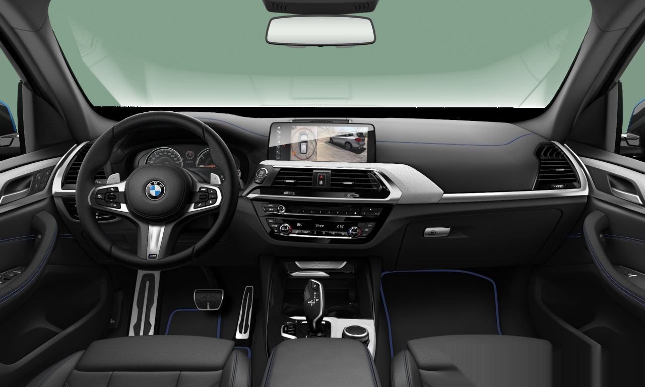 Interior of BMW X3 xDrive30d (G01), VIN WBATX71000LB50091