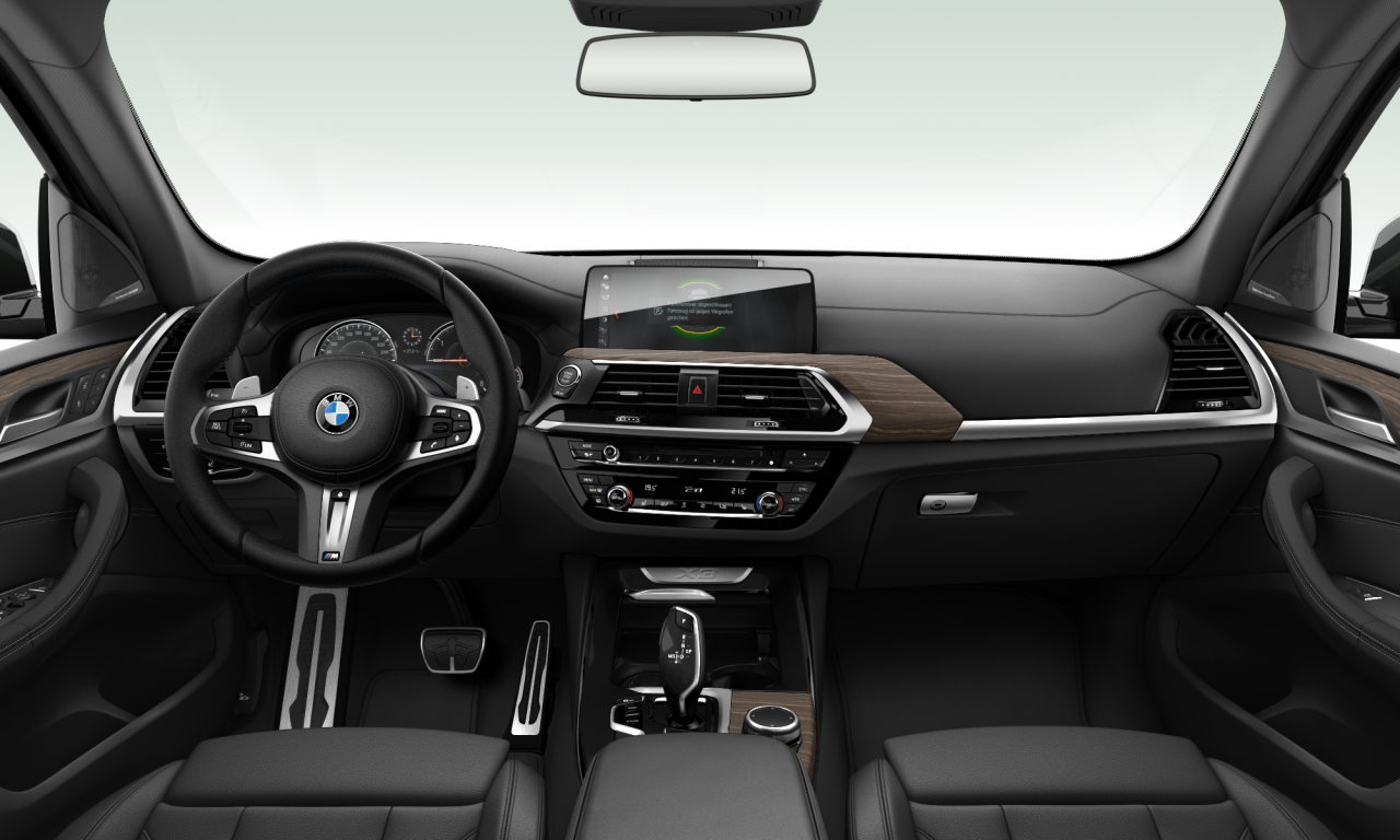 Interior of 2017 BMW X3 xDrive30d (G01), VIN WBATX71080LB48282
