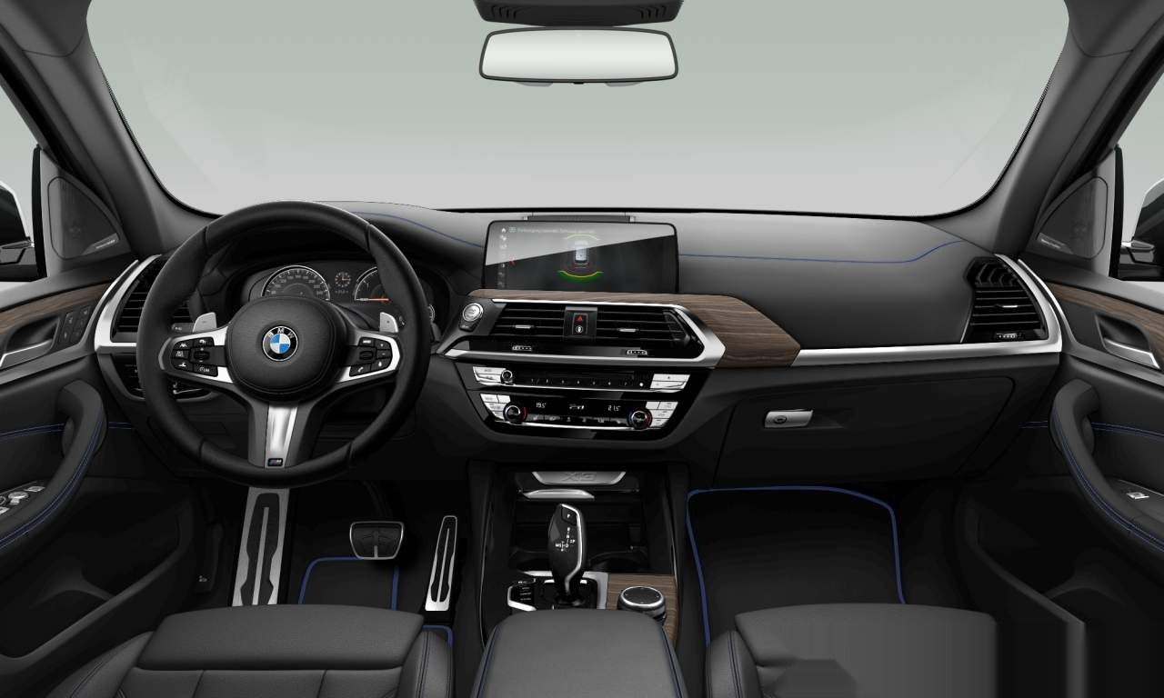 Interior of BMW X3 xDrive30d (Sports Activity Vehicle (5 Doors)), VIN WBATX75060NB99293
