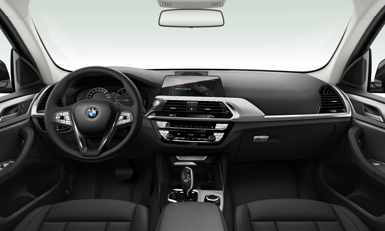 Interior of BMW X3 xDrive20i (G01), VIN WBATY15090N023135