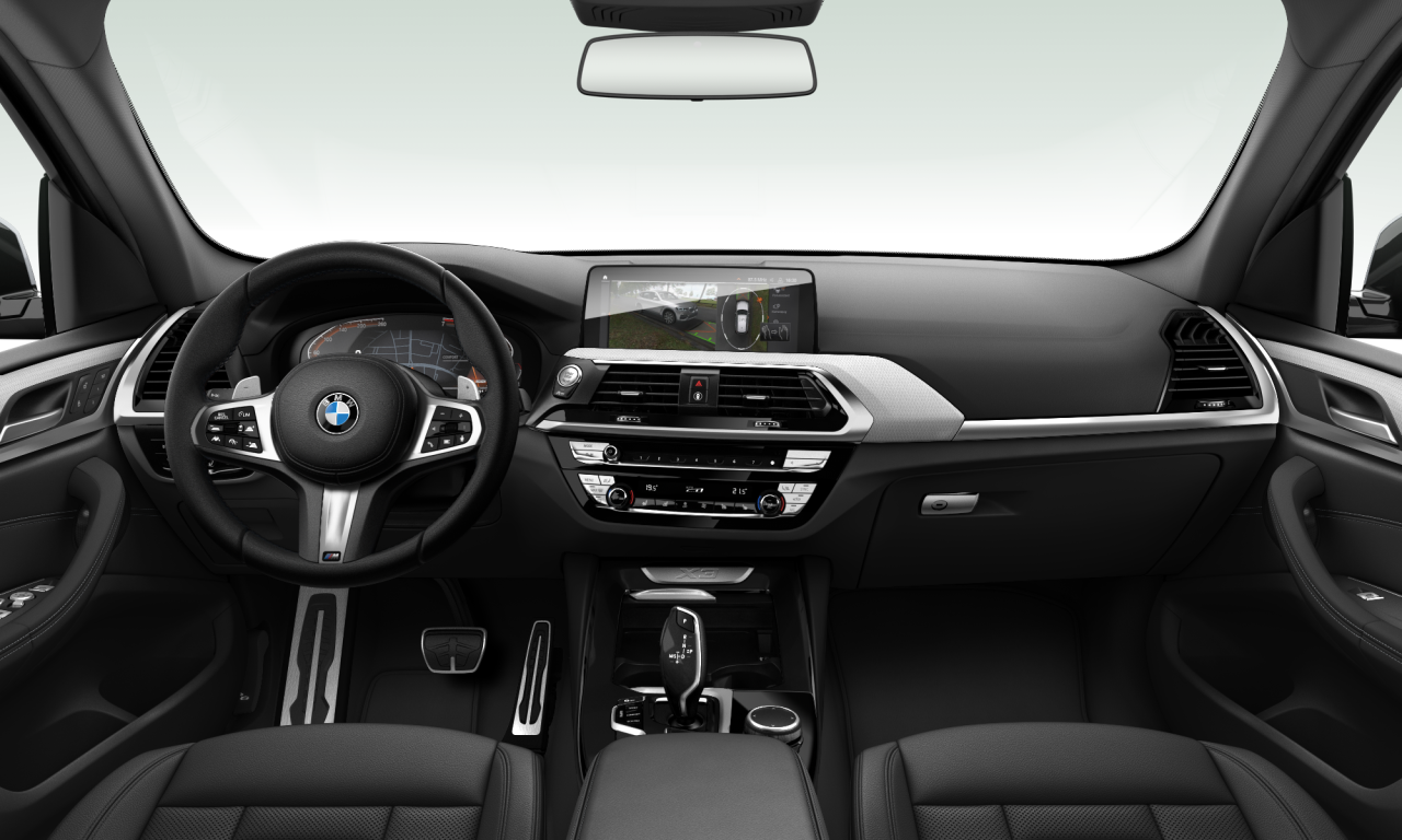 Interior of BMW X3 xDrive30i (G01), VIN WBATY520409F18401