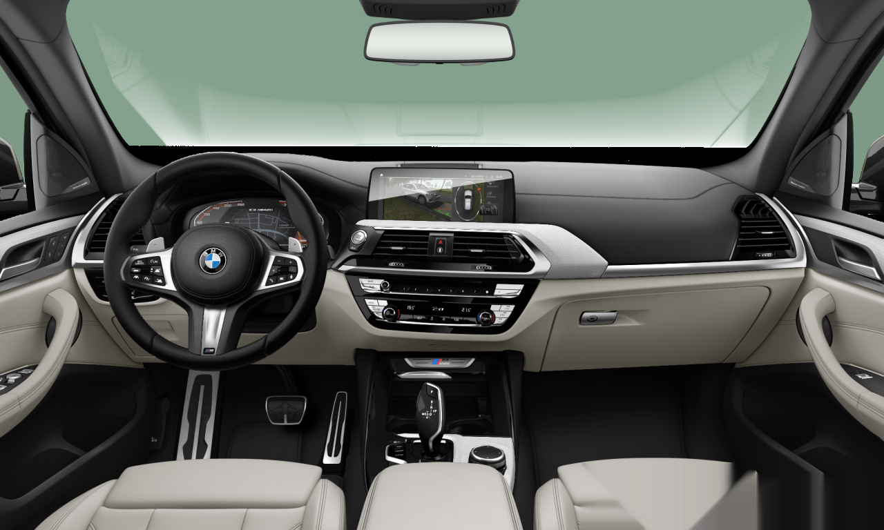 Interior of BMW X3 M40i (G01), VIN WBATY9101LLE58867