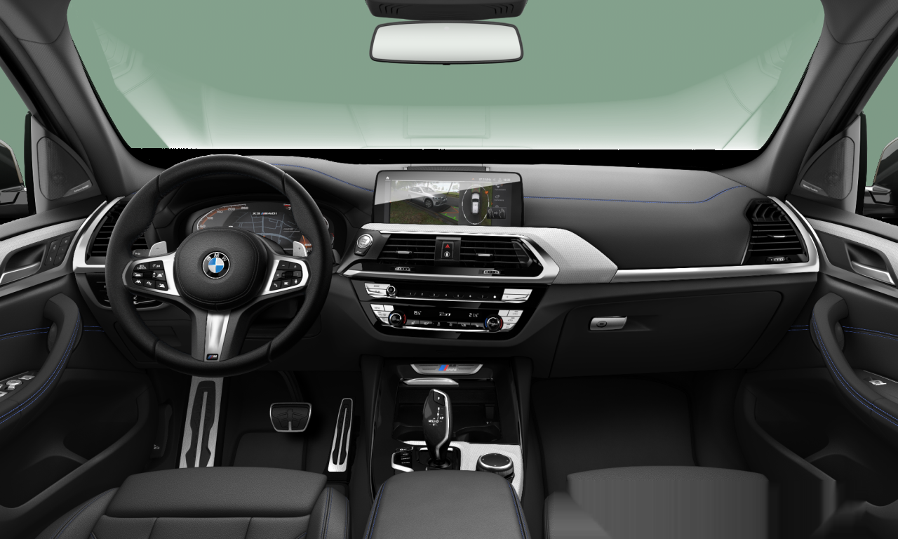 Interior of BMW X3 M40i (G01), VIN WBATY92090LH51054