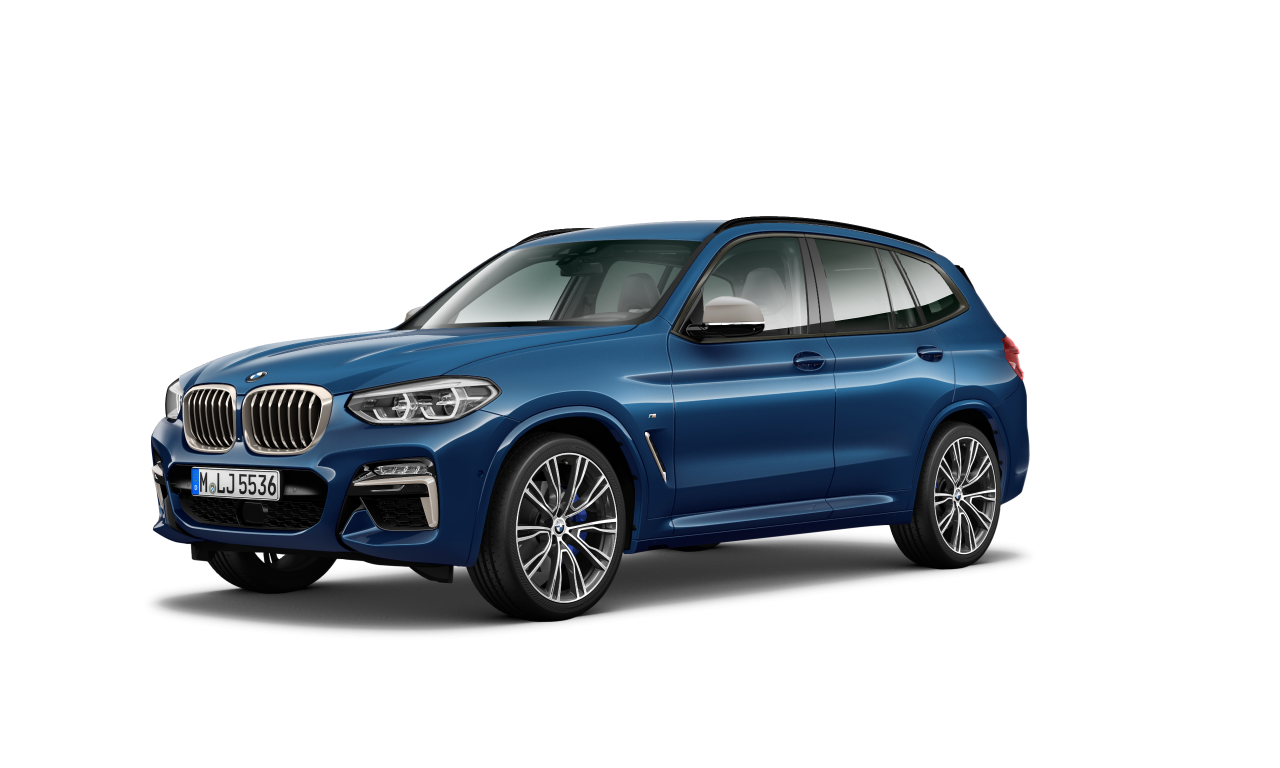 Exterior of BMW X3 M40i (G01), VIN WBATY95000N102515