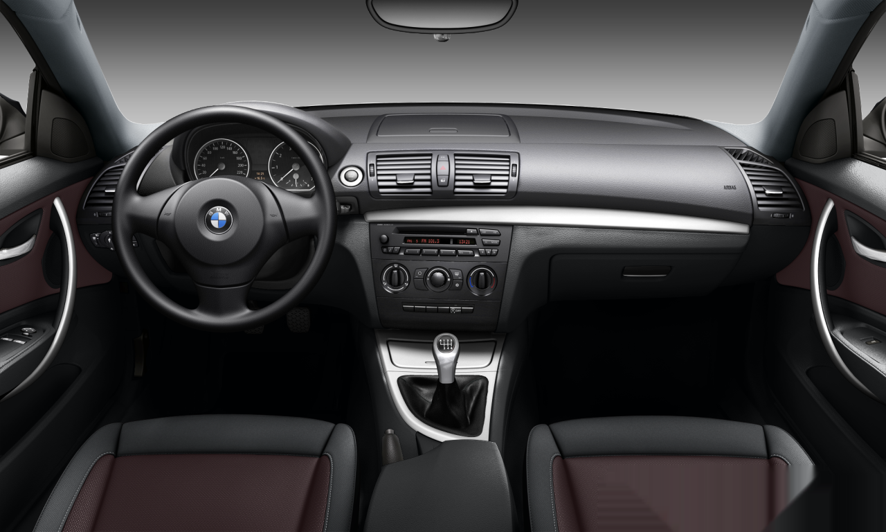 Interior of 2000 BMW 118d (E81), VIN WBAUB31010VH58654