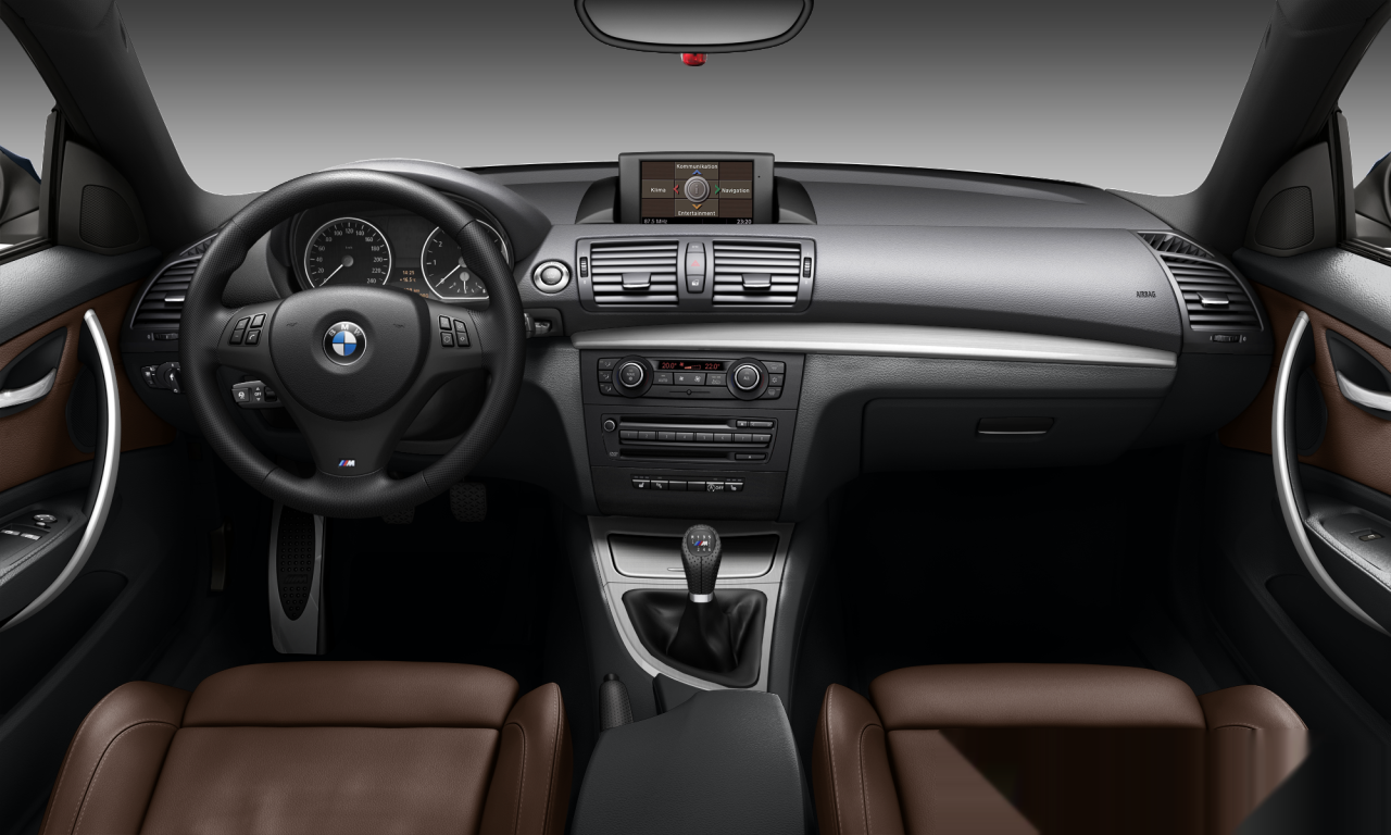 Interior of 2007 BMW 120d (E81), VIN WBAUB51040VB89617