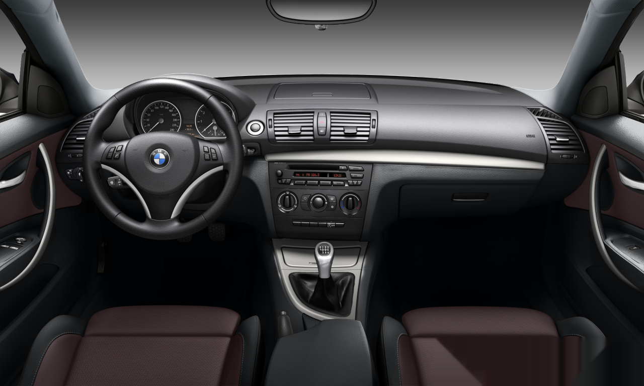 Interior of 2008 BMW 118i (E81), VIN WBAUB91070VJ18447