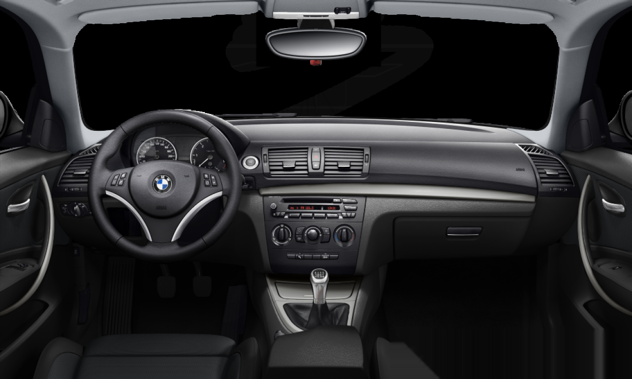 Interior of 2010 BMW 120i (E82), VIN WBAUC12080VM01744