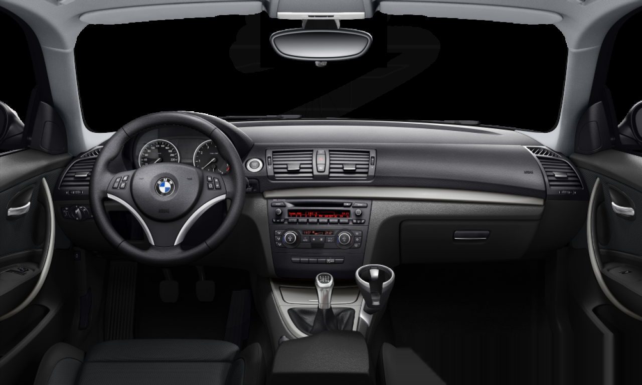 Interior of 2009 BMW 125i (E82), VIN WBAUC31030VF42513