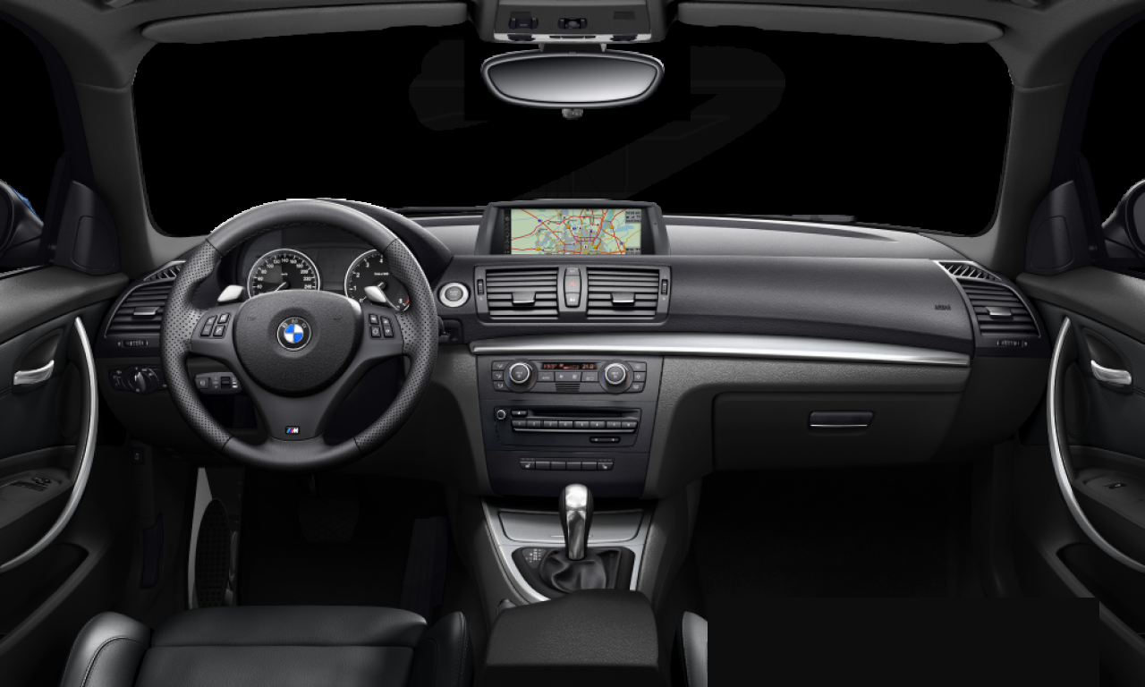 Interior of BMW 135is (E82), VIN WBAUC72090VF21512