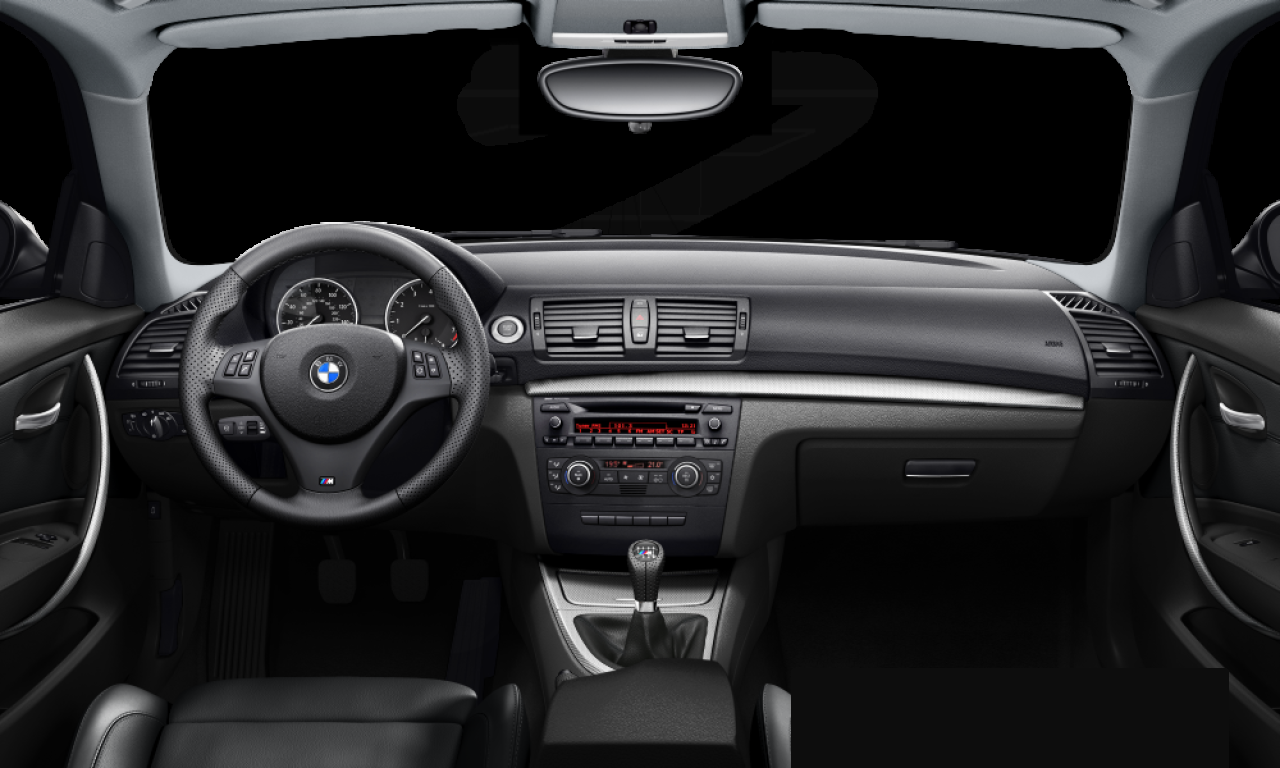 Interior of BMW 135is (E82), VIN WBAUC73508VF22814
