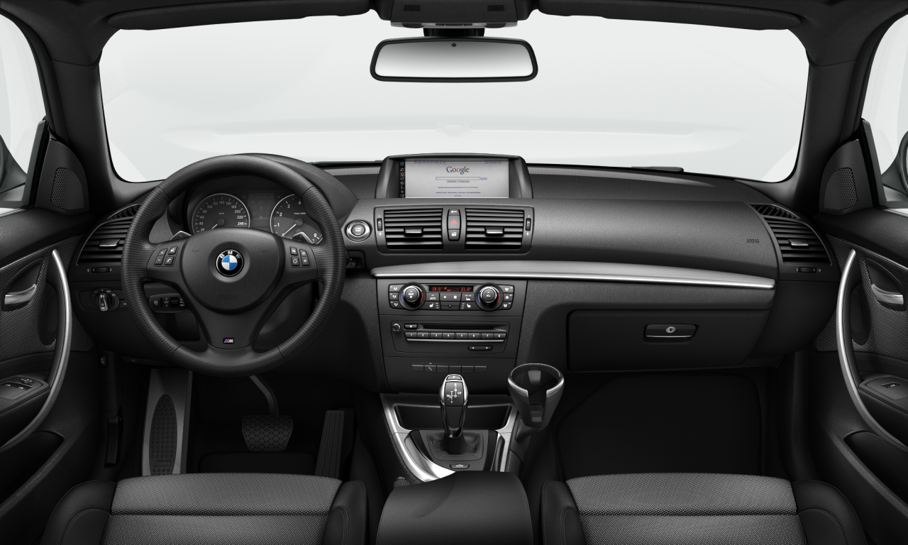 Interior of BMW 135i (E82), VIN WBAUC910X0VM04046