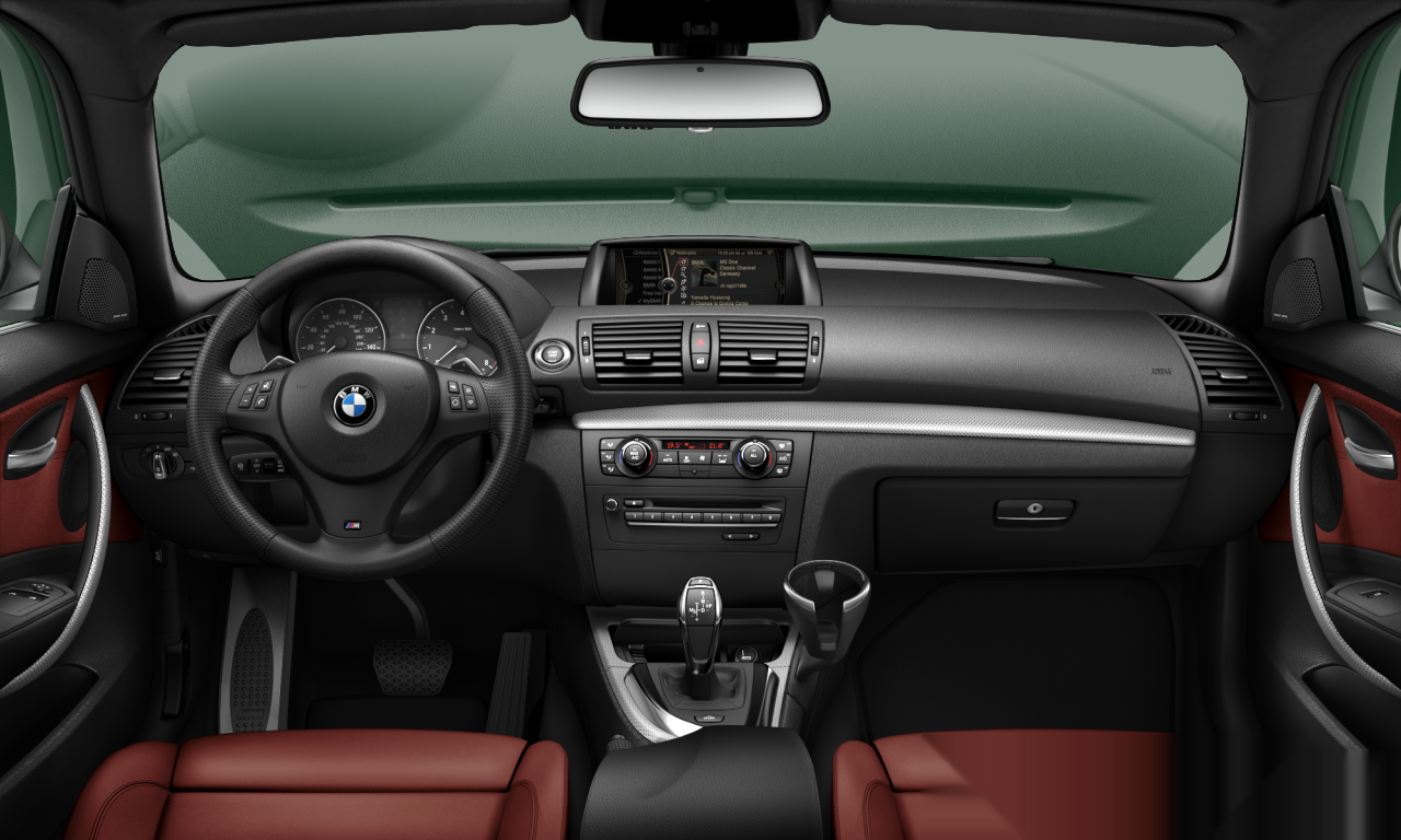 Interior of BMW 135i (E82), VIN WBAUC9C52DVY60220