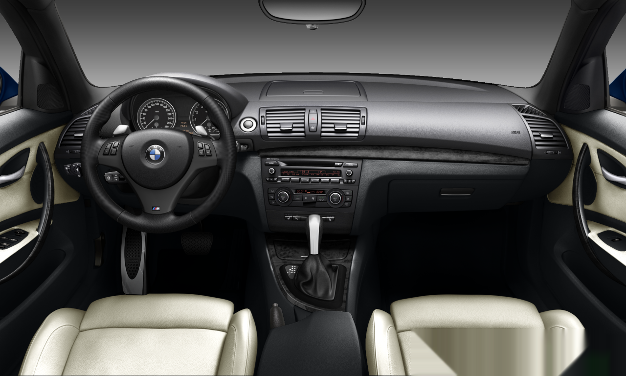 Interior of BMW 130i (E87 (MUE)), VIN WBAUD51070EH90210