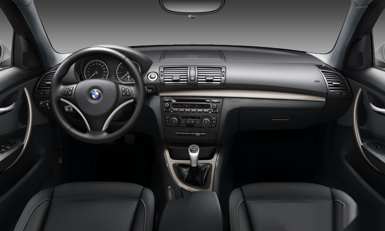 Interior of BMW 118d (E87 (MUE)), VIN WBAUD71000P207926