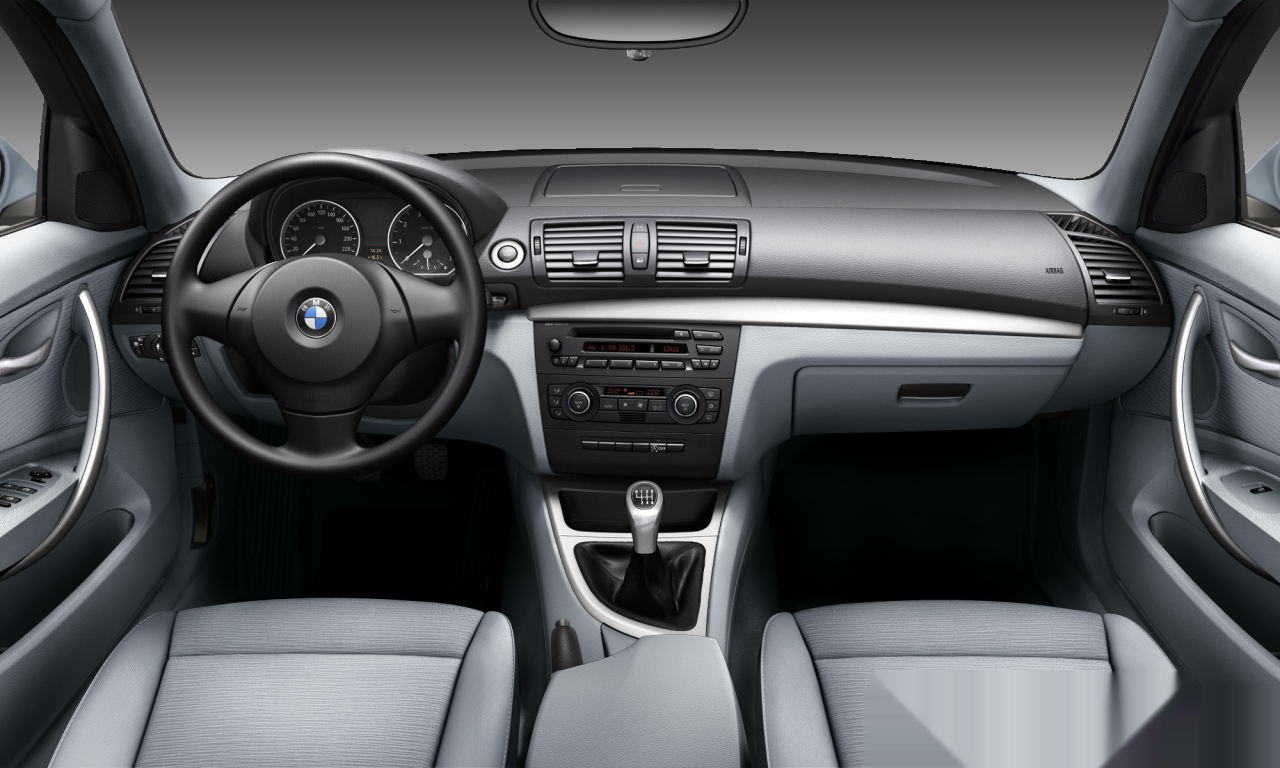 Interior of BMW 118d (E87 (MUE)), VIN WBAUD71050P283061