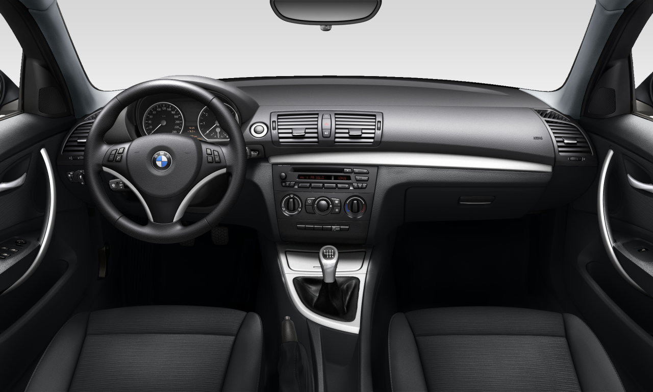 Interior of 2008 BMW 118d (E87 (MUE)), VIN WBAUD71060P275518