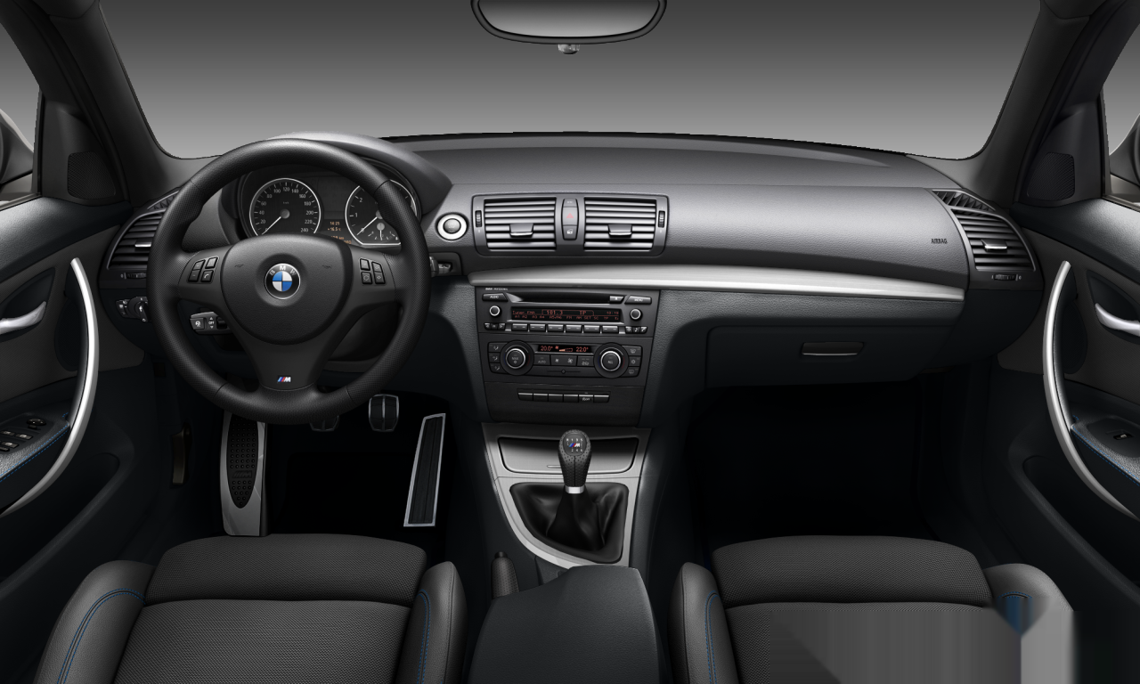 Interior of BMW 118d (E87 (MUE)), VIN WBAUD71080P445006