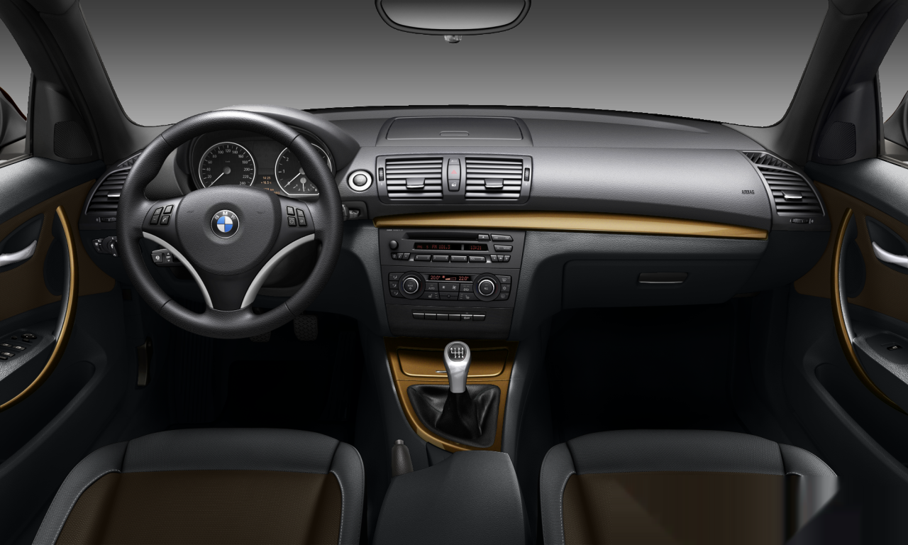 Interior of 2011 BMW 118d (E87 (MUE)), VIN WBAUD71080P449542