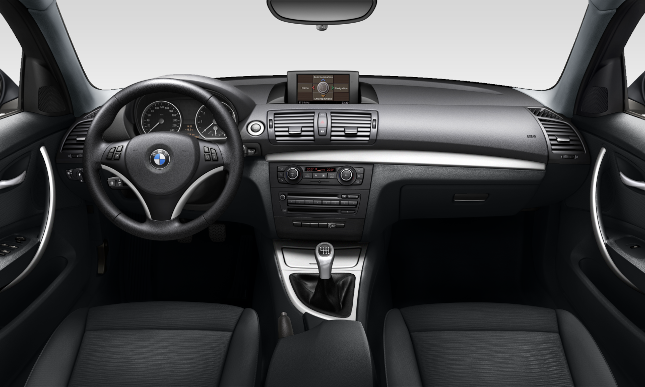 Interior of 2008 BMW 118d (E87 (MUE)), VIN WBAUD710X0P265574