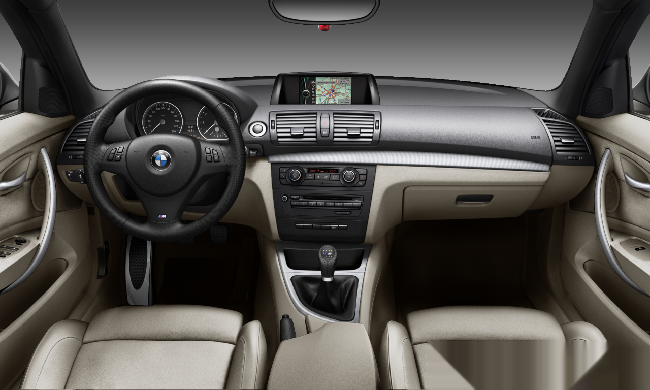 Interior of BMW 118d (E87 (MUE)), VIN WBAUD72020E627505