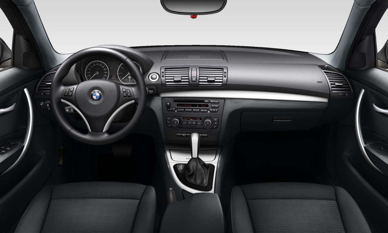 Interior of BMW 118d (E87 (MUE)), VIN WBAUD72020PE43382