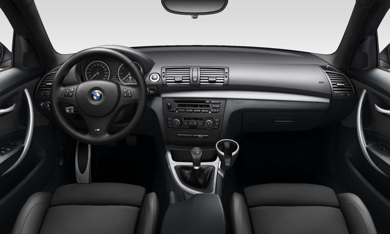 Interior of 2007 BMW 120d (E87 (MUE)), VIN WBAUD91030PZ07029