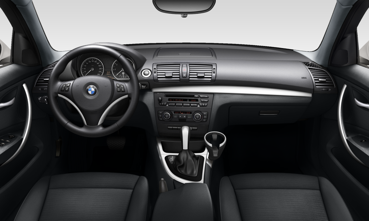 Interior of BMW 116i (E87 (MUE)), VIN WBAUE11009E236572