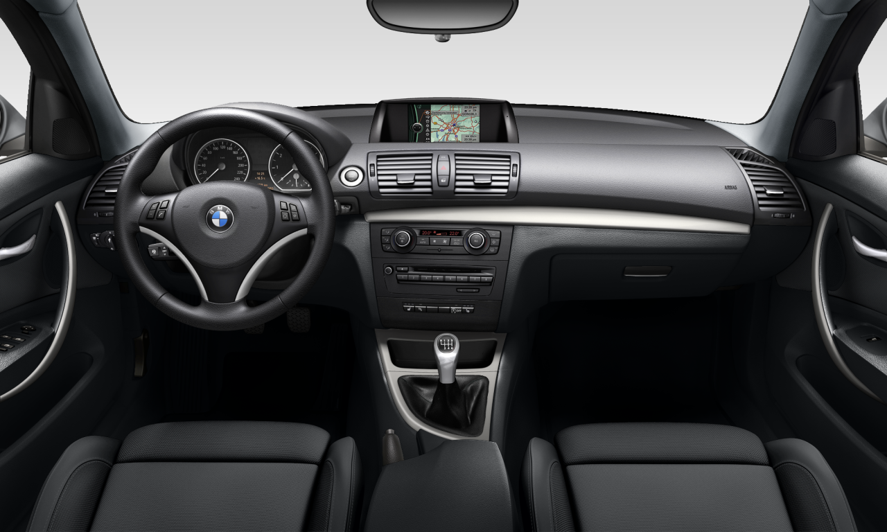 Interior of 2008 BMW 118i (E87 (MUE)), VIN WBAUE51060PZ28298