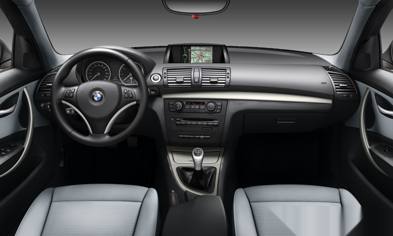 Interior of BMW 118i (E87 (MUE)), VIN WBAUE510X0P352456