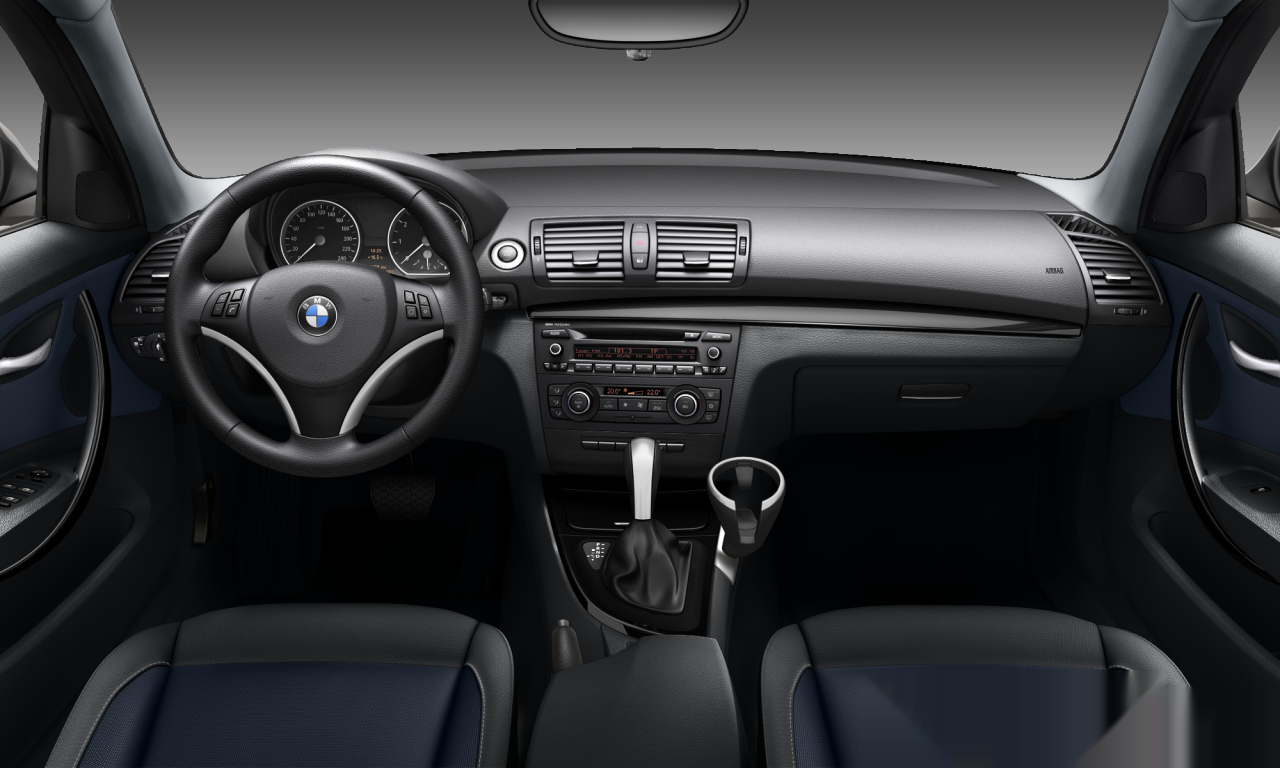Interior of 2010 BMW 118i (E87 (MUE)), VIN WBAUE7102BE518172