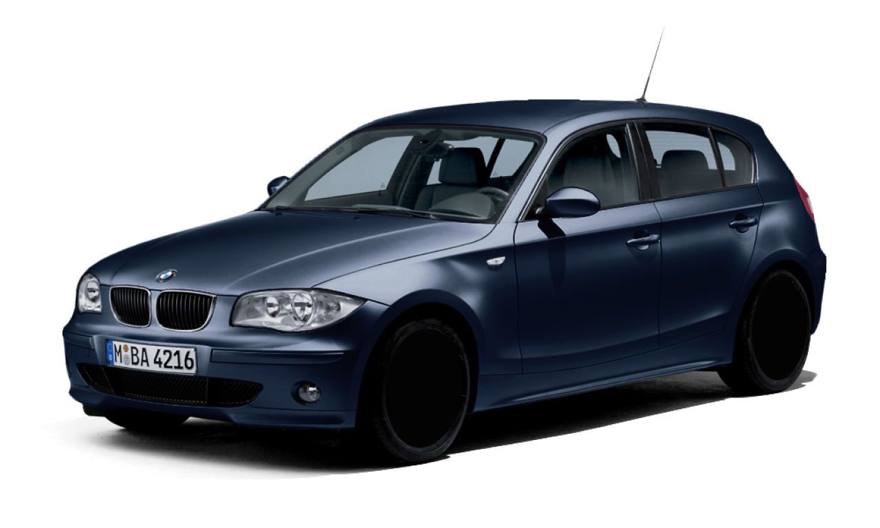 Exterior of BMW 118i (E87), VIN WBAUF31050P063342