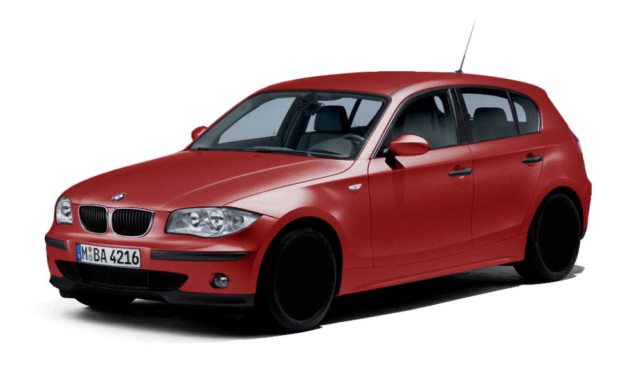 Exterior of 2005 BMW 118i (E87), VIN WBAUF310X0PY23796