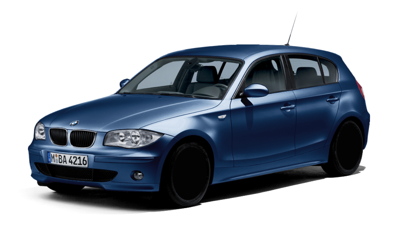 Exterior of 2004 BMW 120i (E87), VIN WBAUF51090JT41304