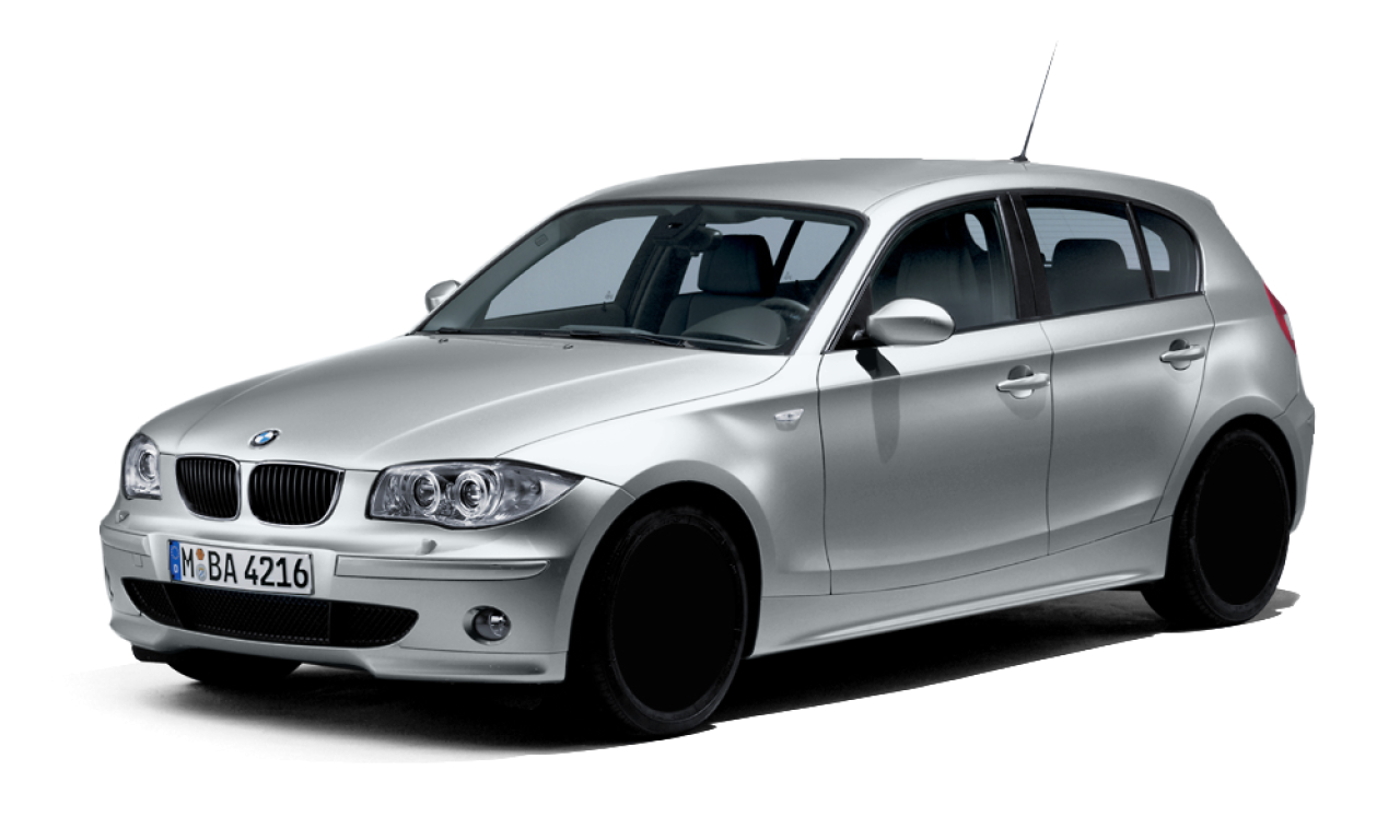 Exterior of BMW 118d (E87), VIN WBAUG31040PU55192