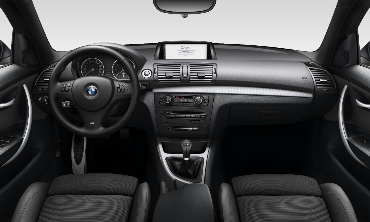 Interior of 2008 BMW 123d (E87 (MUE)), VIN WBAUH11080E225698