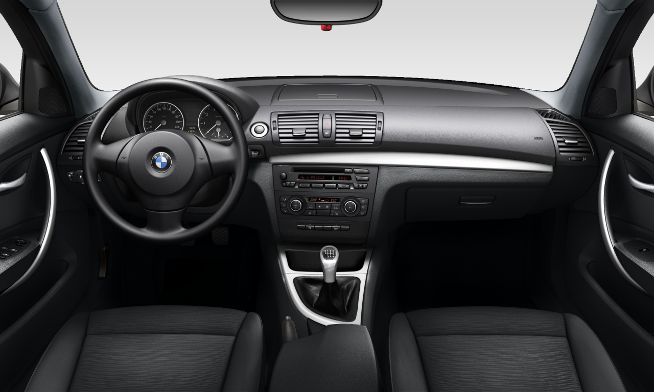 Interior of BMW 116d (E87 (MUE)), VIN WBAUH51010E320420