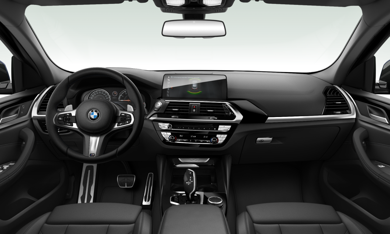 Interior of BMW X4 xDrive20i (G02), VIN WBAUJ11050LG40643