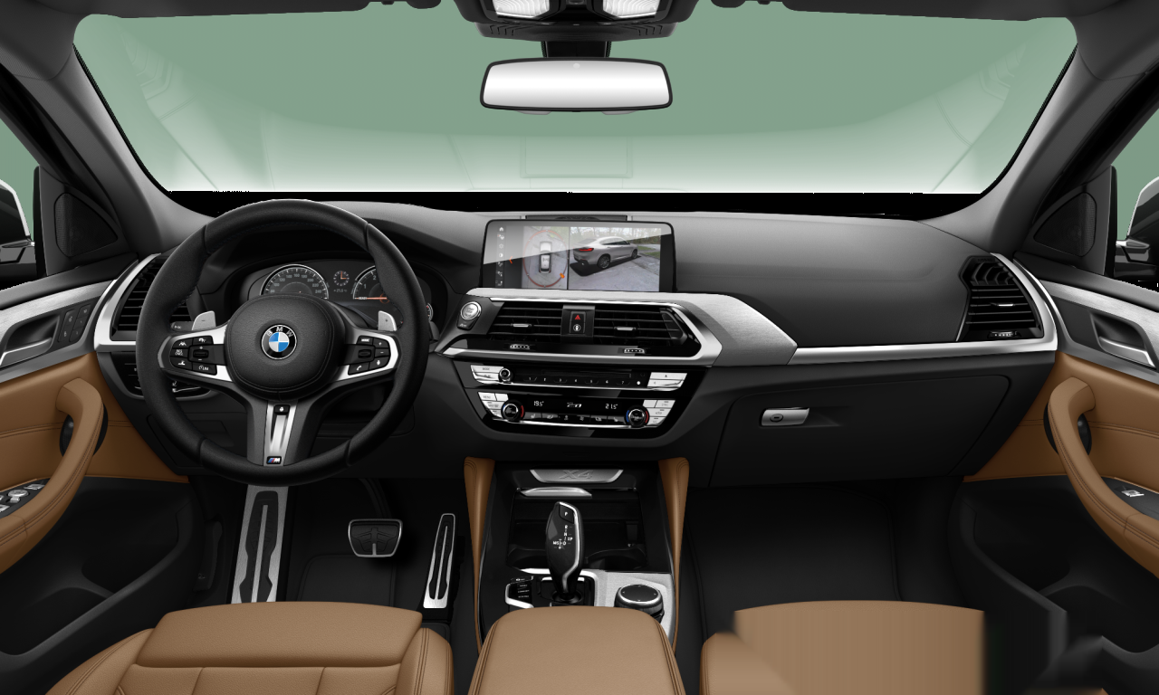 Interior of BMW X4 xDrive30i (G02), VIN WBAUJ31030LG10553