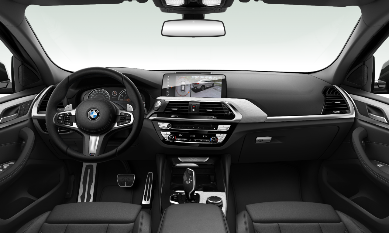 Interior of 2019 BMW X4 xDrive30i (G02), VIN WBAUJ32000LK54638
