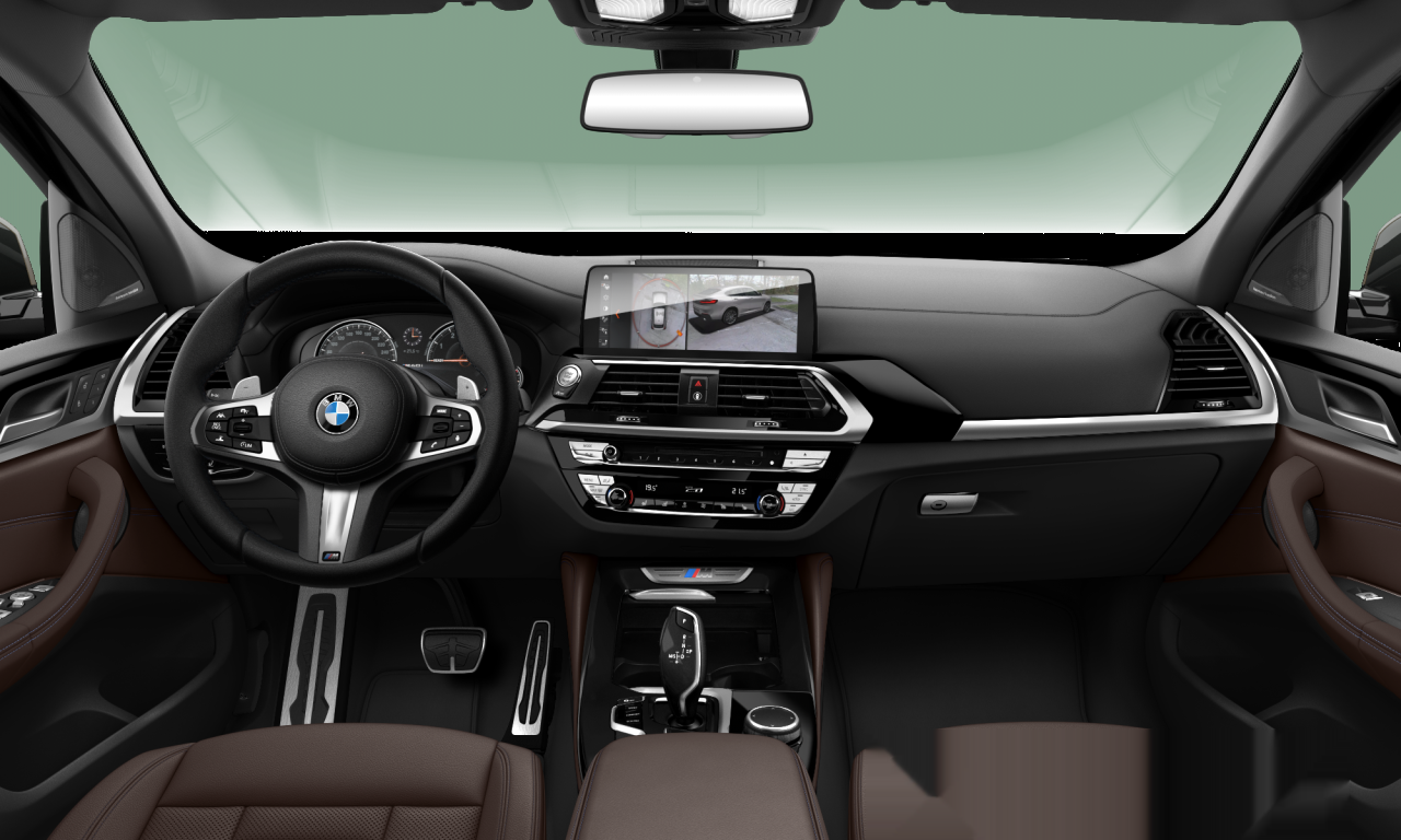 Interior of BMW X4 M40i (G02), VIN WBAUJ52070LA95504