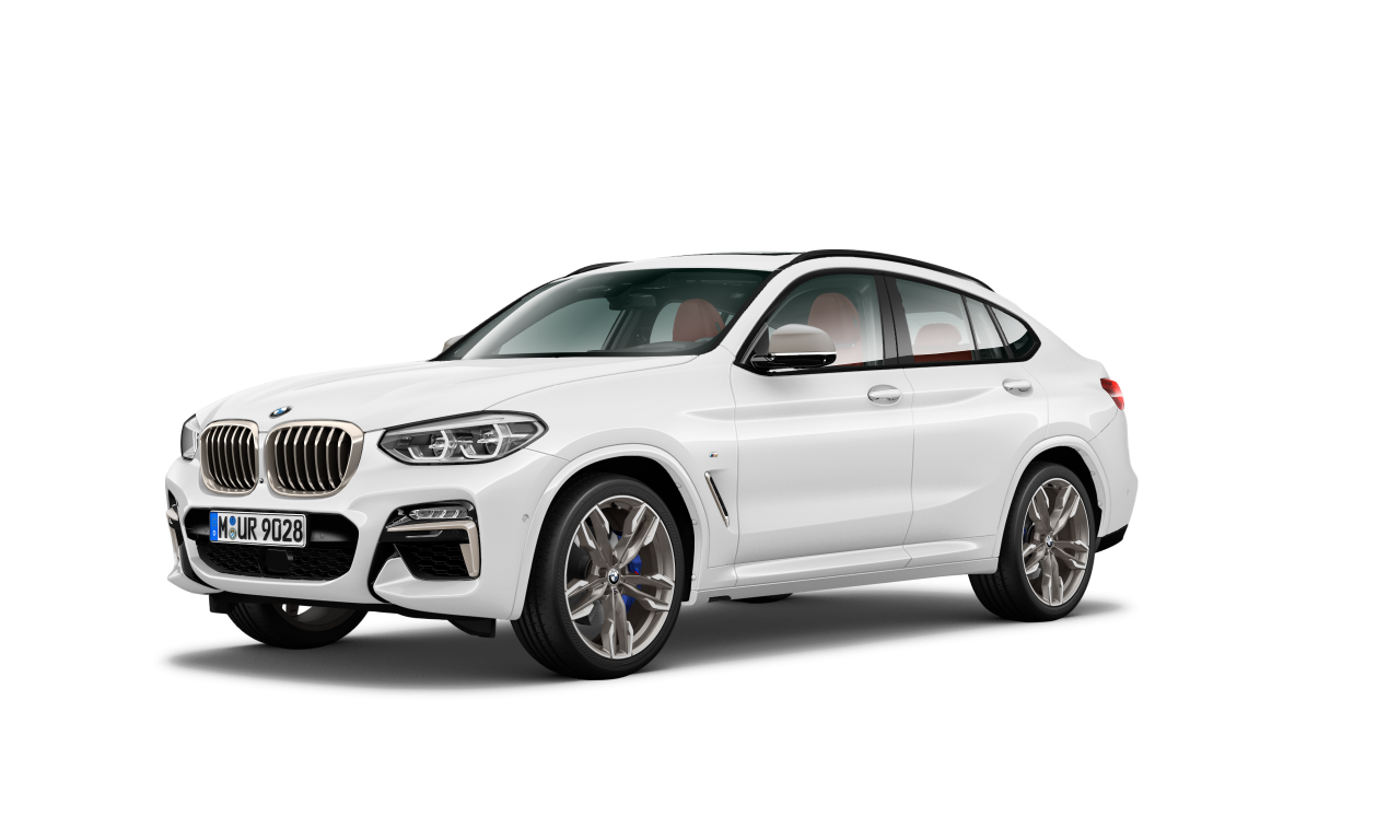 Exterior of 2018 BMW X4 M40i (G02), VIN WBAUJ5A04KLA58852
