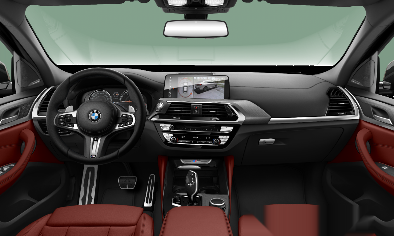 Interior of 2018 BMW X4 M40i (G02), VIN WBAUJ5A04KLA58852