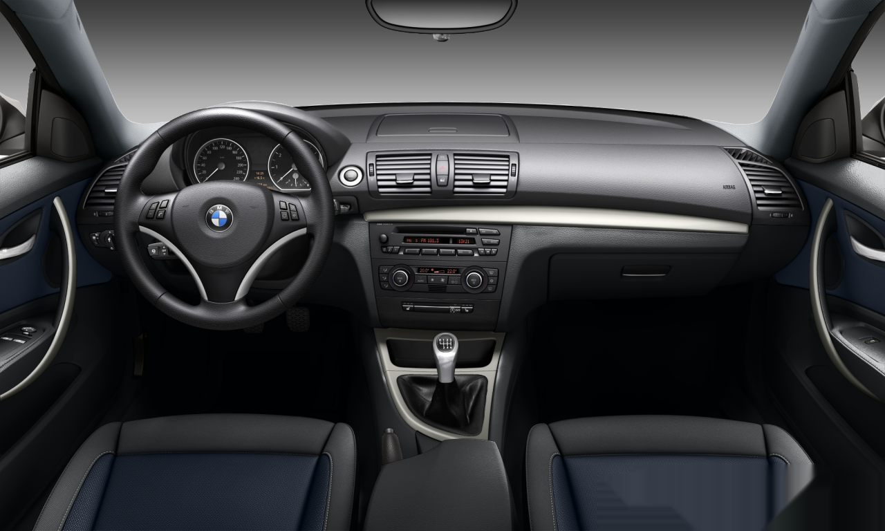 Interior of 2009 BMW 116i (E81), VIN WBAUK31090VM31240