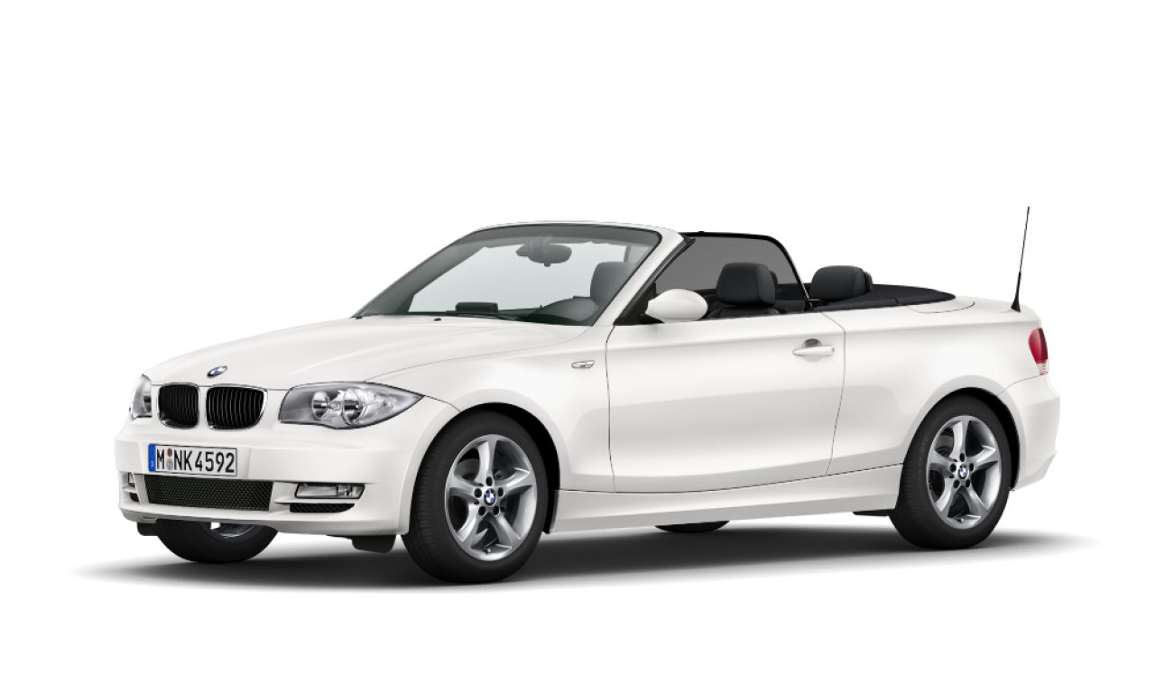Exterior of BMW 120i (E88), VIN WBAUL52040VE85023