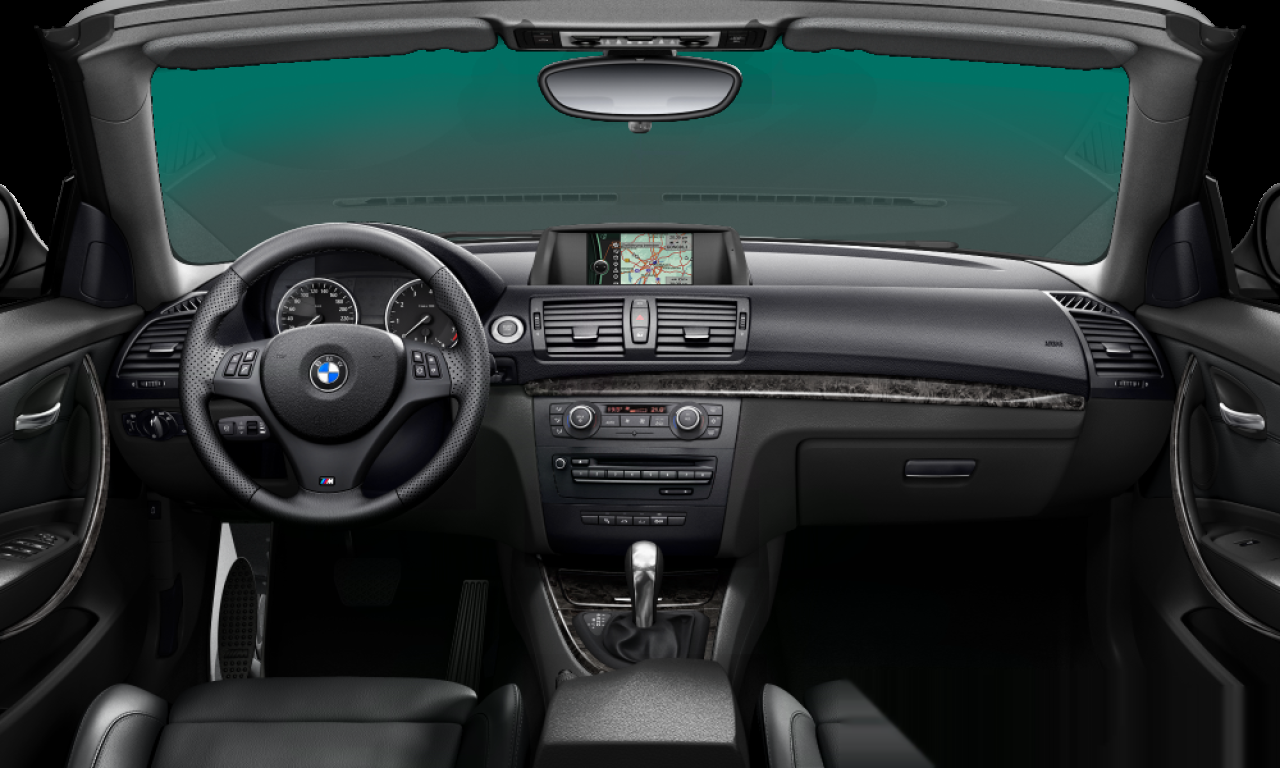 Interior of BMW 120i (E88), VIN WBAUL52050VL55815