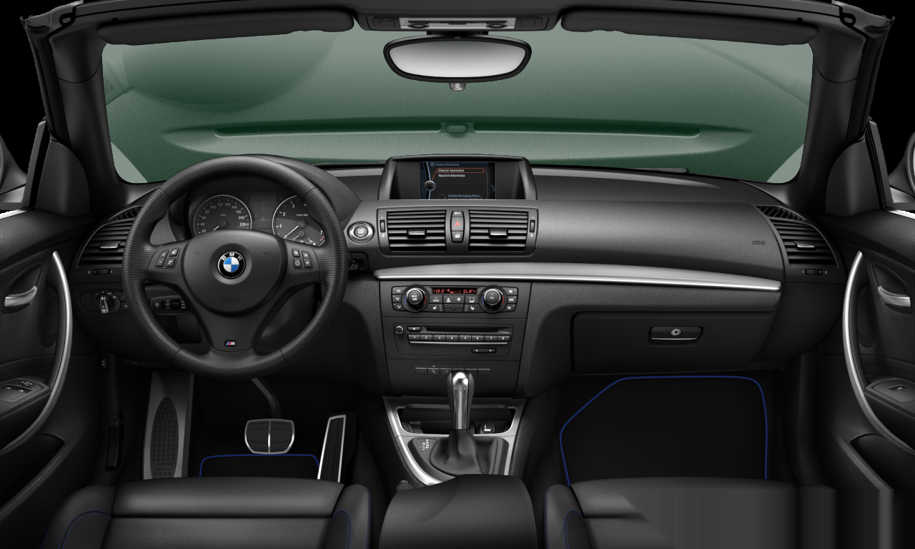 Interior of 2012 BMW 118i (E88), VIN WBAUM11030VC86293