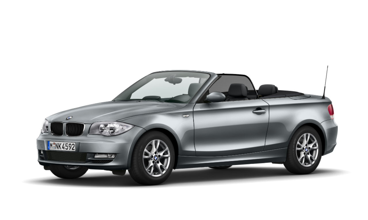 Exterior of 2009 BMW 118i (E88), VIN WBAUM11060VL92234